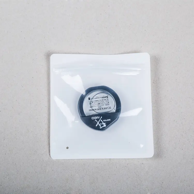 Tùy chỉnh Zip khóa túi với logo nhựa rõ ràng xem qua túi màu trắng đứng lên Gummy gấu đường kẹo bao bì túi