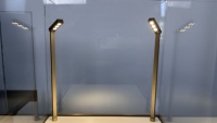 Vitrina de Sobremesa Moderna MASTER con Cerradura para Joyería, de Vidrio, 42*42*48cm, Exhibición Completamente Transparente