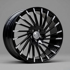 Fashionable Multi <b>Spoke</b> Machined Tip Forged Aluminium Alloy Auto Hubs Passenger Car <b>Wheel</b> Rims With Mounting Bolts - Product Image 3