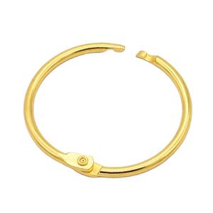 Anneaux de reliure pour carnet à feuilles mobiles EWANG Gold de 1,5 pouce, anneaux de reliure de bureau pour cartes flash et cartes d'indexation - Product Image 2