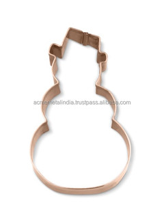 ชุดเครื่องตัดคุกกี้ชุบแบบโบราณทำจากโลหะทองแดงพร้อมดีไซน์ที่เป็นเอกลักษณ์เหมาะสำหรับการอบคุกกี้แสนสนุกและใช้บนโต๊ะในครัว - Product Image 6