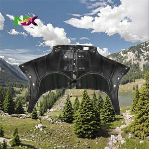 Costume Gotico Medievale in Pelle per Donne Giacca con Spalle Scoperte in <span class=keywords><strong>Ecopelle</strong></span> Armatura Accessori Steampunk - Product Image 2