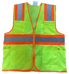 جديد المنتجات CE/ENISO 20471/<span class=keywords><strong>EN</strong></span> <span class=keywords><strong>471</strong></span>/ANSI عاكسة مهندس السلامة قابل للتعديل سلامة سترة قماش شبكي رياضي مرحبا فيس سترة - Product Image 1