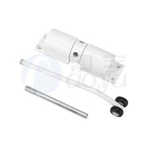 Système de sécurité Ferme-porte automatique Alliage d'aluminium Ressort automatique Intensité de ton argent <span class=keywords><strong>180</strong></span> degrés Glissières Ferme-porte - Product Image 4