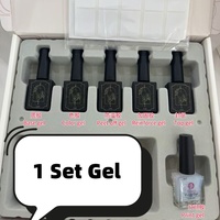Mesin Cetak Nail Art Otomatis 3D Cerdas, Laris Manis, DIY Profesional, Termasuk Cartridge Tinta & Gel