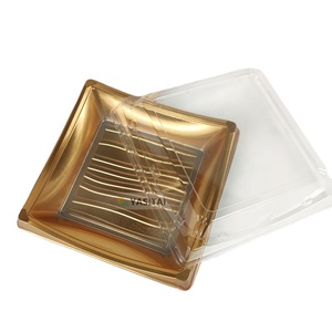 Premium Sushi Packaging Box Customize Plastic Sushi Tray Sushi To Go Box