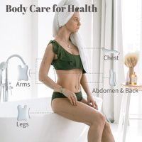 Outil de massage facial et corporel en pierre naturelle de jade Gua Sha avec rajeunissement de la peau pour les yeux, le menton et le front