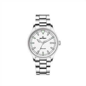 Montre mécanique automatique pour homme polie miroir Mouvement Miyota 9015 Boîtier en acier inoxydable 316L Boucle à ardillon Montre-bracelet - Product Image 2