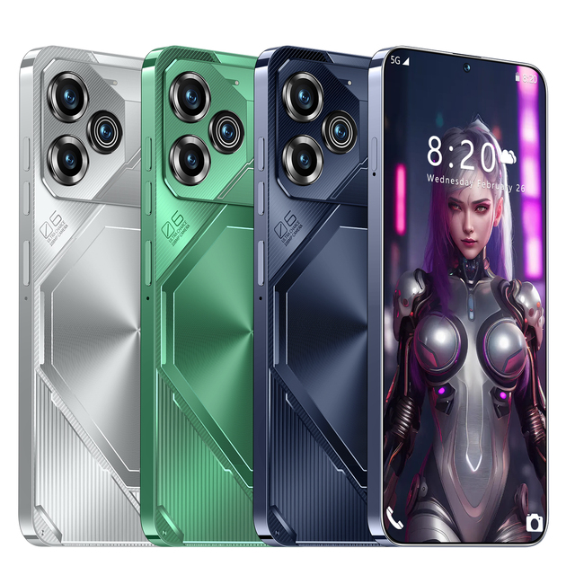 POVA 6 Pro16gb+1tb 5G Smartphone 10 7 Inch Android13 Smartphones 5G Cellphones 8000mAh Large Capacity 4g 7 Inch