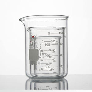 Factory Direct Hochwertige 100ml 250ml 500ml 1000ml 1500ml 2000ml einfaches Boro silikat glas Verdicken Sie den Becher - Product Image 3