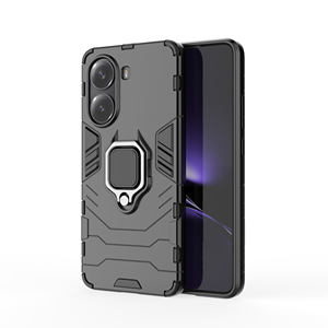 Funda de Armadura Anticaídas Estilo Pantera para Xiaomi Poco X7 <span class=keywords><strong>Pro</strong></span> X7 M7 <span class=keywords><strong>Pro</strong></span> <span class=keywords><strong>5G</strong></span> F6 X5 X6 F7 <span class=keywords><strong>Pro</strong></span> con Soporte de Anillo a Prueba de Golpes para Poco X4 X3 F4 GT - Product Image 1