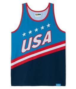 American Symbol Vest Man-Chaleco suave y ligero para hombres, con llamativos símbolos americanos, ideal para el verano - Product Image 2