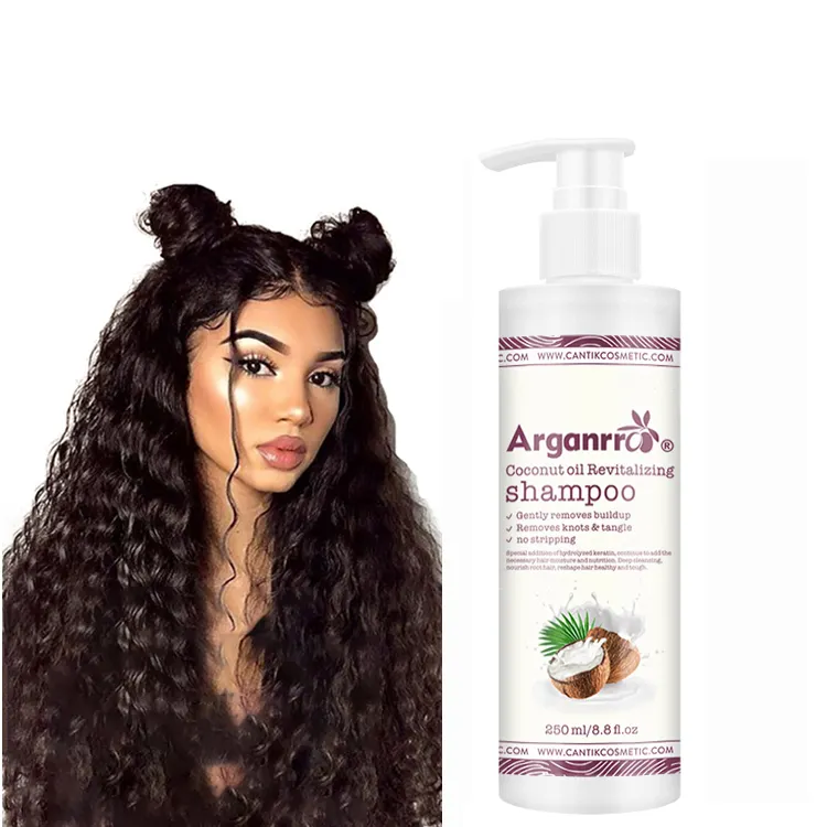 Шампунь для ухода за волосами ARGANRRO или Private Label для чрезвычайно поврежденных и обработанных волос