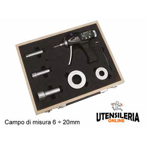 COMPLETE SETS IP67 Digital <b>Micrometer</b> 6-20mm with BLUETOOTH - Product Image 1