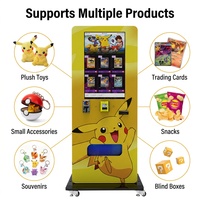 Máquina Expendedora de Tarjetas Coleccionables con Sistema de Pago Múltiple, Pantalla Táctil SDK y Monitoreo Remoto