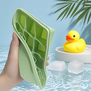 Silicone de qualité insipide sans danger pour les aliments Mini Cube boule horloge à <span class=keywords><strong>glace</strong></span> moule durable stockage domestique boîte à <span class=keywords><strong>glace</strong></span> outils de fabricant de crème glacée - Product Image 5