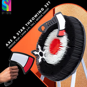Ensemble de jouets pour enfants, support de cible, jeu de fléchettes, <span class=keywords><strong>hache</strong></span>, jeu de <span class=keywords><strong>lancer</strong></span> - Product Image 3
