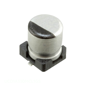 Distribuidor Autorizado UCD1A330MCL1GS Condensador SMD de Montaje en Superficie 33 uF CAP ALUM 33UF 20% 10V - Product Image 1