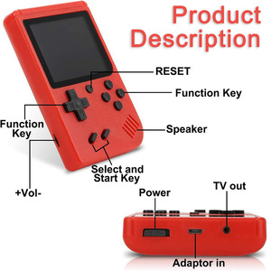 Gran oferta, consola de videojuegos portátil Super <span class=keywords><strong>Retro</strong></span>, reproductor de juegos portátil, juegos clásicos infantiles - Product Image 4