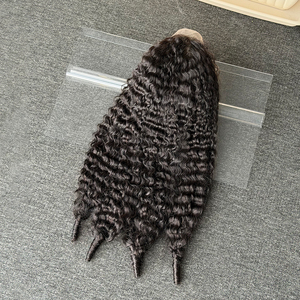 วิกผมหน้าผากลูกไม้แบบเต็มศีรษะ 24 นิ้ว แบบสเปน ลอนหยิก 13x4 ความหนาแน่น 200% ทำจากผมมนุษย์แท้ สำหรับผู้หญิง จัดส่งรวดเร็ว - Product Image 5