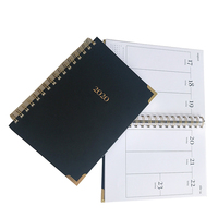 Kostenloses Muster benutzerdefiniertes Design blumenabdeckung goldene Ecke Spirale nicht daten-Zeichenhaus-Tagesplaner