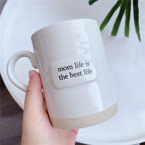 <span class=keywords><strong>Tazze</strong></span> Personalizzate <span class=keywords><strong>con</strong></span> <span class=keywords><strong>Scritte</strong></span>, Forma Irregolare Scolpita a Mano <span class=keywords><strong>con</strong></span> Fondo Opaco Non Smaltato - Product Image 5