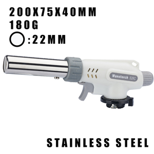 Tocha de gás portátil de micro sopro, pistola de chama de gás ignição cerâmica personalizada, 2020 - Product Image 2