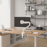 Autres Produits Bras de montage de moniteur unique en gros MA800 Ressort Support en aluminium Support Swing Stand pour ordinateur portable