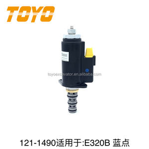 खुदाई भागों e320c e320d e320b e325b हाइड्रोलिक पंप सोलनॉइड वाल्व 121-1490 1211490 कैटरपिलर के लिए फिट बैठता है - Product Image 5