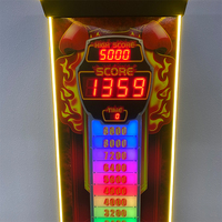 Machine de boxe électronique personnalisée en gros jeu d'arcade de mode de sport de luxe 220V en bois à pièces pour centres de jeux