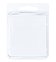 Boîte d'emballage en plastique transparent personnalisée pour savon, boîte à clapet pour bougie, emballage en blister avec trou pour la main