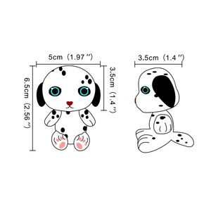 Kit de feutrage à l'aiguille tout-en-un écologique en <span class=keywords><strong>laine</strong></span>, motif Dalmatien mignon, pour artisanat DIY, fournitures et tutoriel - Product Image 4