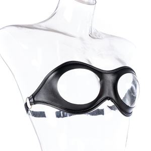 Jouets sexuels, corset sexy en cuir révélant la poitrine, ajustable, pour boîte de nuit, style punk, costume de scène, tenue de bondage extérieure BDSM0217 - Product Image 1
