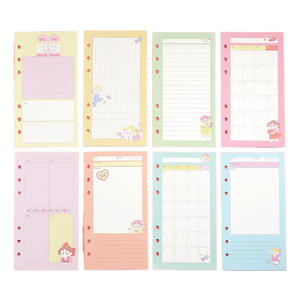 <span class=keywords><strong>Cornell</strong></span> A6 Main Ledger 6-Hole Loose-Leaf Book Cute Heart Design High-Value Spiral Style pour Core Ins Girls Color Paper Cover - Product Image 5