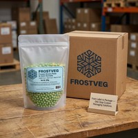 Étiquettes personnalisées en papier synthétique mat laminé pour aliments surgelés, résistantes à la déchirure et à l'humidité, pour la chaîne du froid