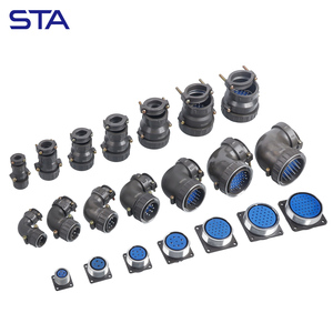 Connecteurs circulaires standard russes 2PTT20 P20, spécifications MIL, alimentation 10A, 7 broches, prises robustes P20J11Q P20K11S P20J11A - Product Image 1