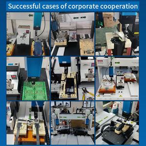 Máquina Atornilladora Rotativa Automática HHB con Manipulador de Descarga, Robot de Plataforma Giratoria de 4 Estaciones para Línea de Producción - Product Image 4