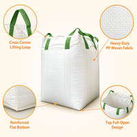 Sacs FIBC robustes de 1000 kg (1 tonne) pour le sable, la terre, la pierre, le gravier, les matériaux de construction, stabilisés aux UV, sur mesure