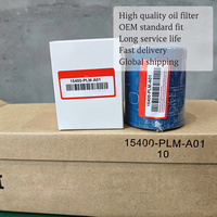 Filtre à huile moteur 15400-PLM-A01 15400-PLM-A02 15400-PLC-004 15400-RAF-T01 Filtro De Aceite Remplacement pour Honda Civic Accord