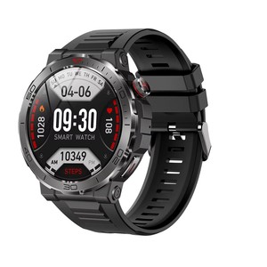 นาฬิกาสมาร์ทฟิตเนส GPS รุ่น MK68 ปี 2026 หน้าจอ AMOLED 1.43 นิ้ว พร้อมเข็มทิศ วัดอัตราการเต้นของหัวใจ กันน้ำระดับ IP68 นาฬิกาออกกำลังกายอัจฉริยะสำหรับผู้ชาย - Product Image 2