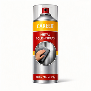 Spray para Pulir Metales CAREER, Eliminador <span class=keywords><strong>de</strong></span> Manchas para Latón, Cobre, Plata y <span class=keywords><strong>Aluminio</strong></span>, Acabado Brillante - Product Image 3