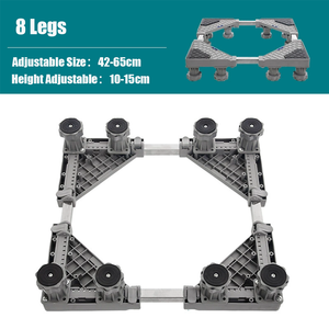 Refrigerator/<b>Washing</b> <b>Machine</b> Premium Stand Design <b>Washing</b> <b>Machine</b> Mobile Wheels Adjustable Stand Plastic <b>Washing</b> <b>Machine</b> Base - Product Image 6