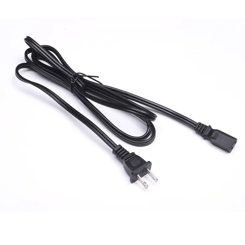 Wholesale 6Ft 2 Prong Polarized Wall Power Cable AC Cord Plug for Sony PlayStation