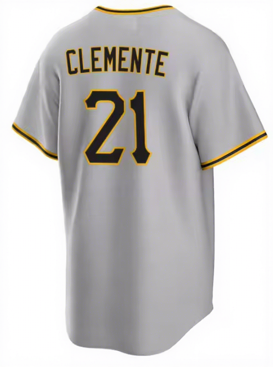#21 Roberto Clemente White