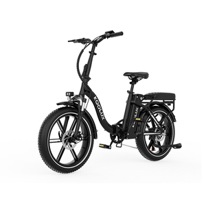Wholesale Popular Foldable <b>Electric</b> Bicycle Iron Frame Lithium Battery Brushless Rear <b>Hub</b> Motor 20inch 7-Speed Fat Tire 25km/h - Product Image 1