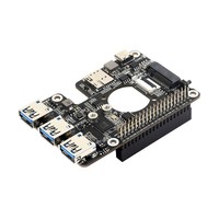 Module HAT PCIe vers M.2 4G/5G USB 3.2 pour Raspberry Pi 5, compatible avec les modules 4G/5G SIMCom/Quectel, mise en réseau haute vitesse pour RPI 5