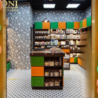 ONI Étagère personnalisée pour magasin d'alimentation de détail Présentoir pour petites marchandises Boîte de rangement pour fruits secs et noix pour supermarché