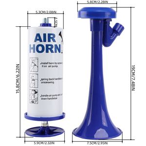 C-farbin ฮอร์นปั๊มลมแบบพกพาฮอร์นเพื่อความปลอดภัยส่วนบุคคลสำหรับเรือปาร์ตี้กีฬาการแข่งขันฟุตบอลเชียร์เสียงสูง - Product Image 3
