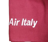 Couverture de compagnie aérienne en modacrylique 100% personnalisée avec couverture d'avion avec logo pour voyage