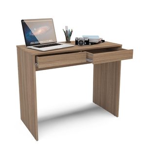 Escritorio de Computadora Convertible de Madera para Oficina en Casa, Plegable, con Cajón - Product Image 1